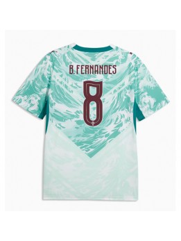 Muži Futbalové oblečenie Portugalsko Bruno Fernandes #8 MS 2026 Krátky Rukáv - Preč Muži Futbalové oblečenie Portugalsko Bruno Fernandes #8 MS 2026 Krátky Rukáv - Preč